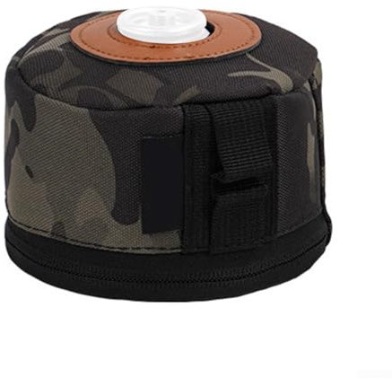 Zilimontt Gas Canister Small Pouches Gas Tank Case Outdoor Gas Can Protective Cover Anti-Fall Cylinder Storage Bag Air Bottle Wrap Sleeve for Camping Hiking