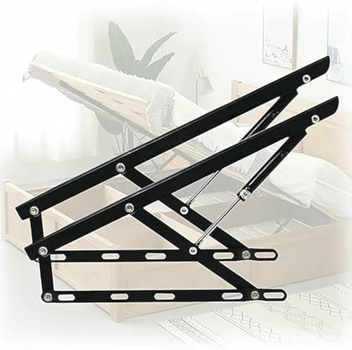 Spring Bed Storage Lift Kit, Folding Bed Lifting Mechanism, Lift Up Storage Bed Frame Hinge Set