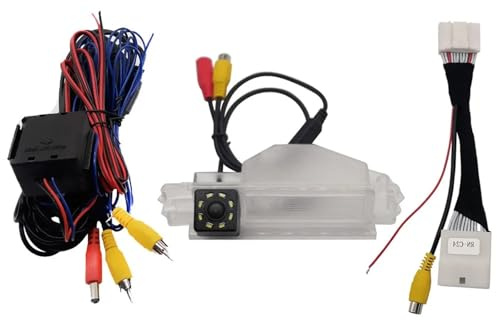 Rückfahrkamera für Dacia Sandero Stepway 2007–2020 (8 LEDs, feste Parklinie)