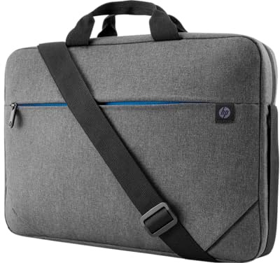 HP Prélude 15,6 Sac d'ordinateur Portable-(Sangle réglable, Poche rembourrée, Tissu résistant à l'eau), Couleur Grise, Mixte, Gris, 15.6 (Lot de 5)