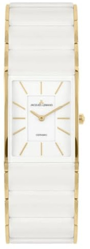 JACQUES LEMANS Damen-Uhren Analog Quarz