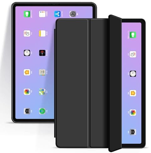 eSTUFF iPad Pro 13 2025/2024 Denver Folio Case Black PU Leather, ES68203400-BULK
