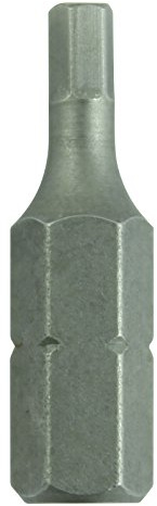 TIMCO 3HX25GB Hex No. 3 Driver Bit 25mm - Grey (Pack of 2)
