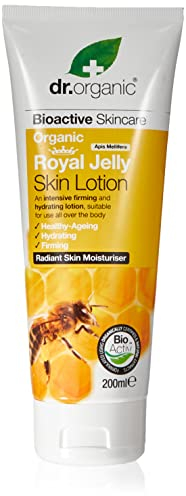 Dr Organic Skin Expert Body Lotion with Royal Jelly, Moistirising, All Skin Types, Mens, Womens, Natural, Vegetarian, Cruelty-Free, Paraben & SLS-Free, Recycled & Recyclable, Organic, 200ml