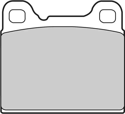 Valeo 4er-Set Bremsbeläge 598270, Hinterachse