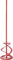 Connex Wendelrührer - Ø 120 x 590 mm - Sechskant-Schaft - Geeignet für Estrich, Mörtel & Putze - Mischgut bis 15 kg - Für 13 mm Bohrfutter/Mörtelrührer/Rührquirl/Rührkorb / COX782388 Ø 120 mm x 590 mm