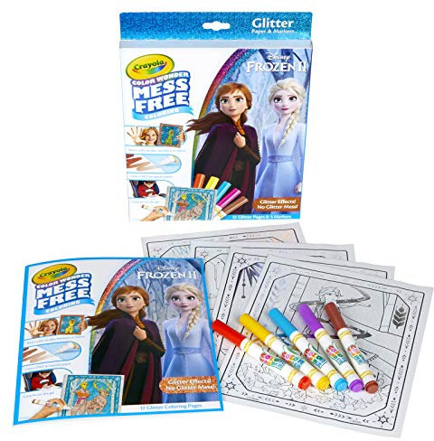 Crayola Colour Wonder Glitter Set, Multicoloured, 29.21 x 22.09 x 2.28 cm