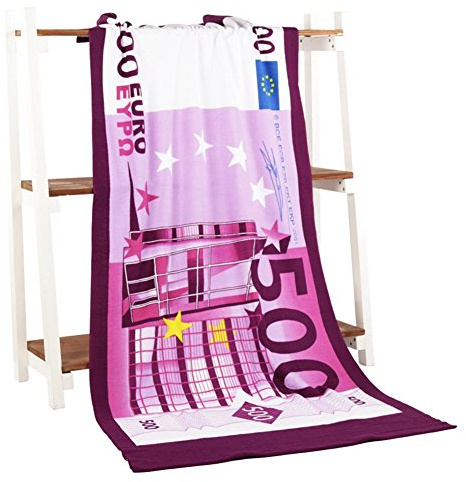 PING Strandtücher, extra großes Badetuch, Mikrofaser, 150 x 70 cm, für Damen und Herren, ideal für Schwimmen, Spa, Reisen, Yoga, Sonnenliege, kreatives Design (500 Eur)