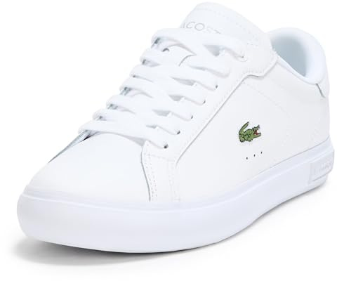 Lacoste Powercourt Sneaker Chaussures pour femme, blanc, 42.5 EU