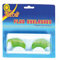 Lot de 6 - Faux cils fluo néon vert