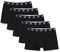 CR7 Herren Cotton Trunk Boxershorts, 5er Pack, Black, 2XL