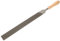 KOTARBAU® Lima de taller, longitud plana: 400 mm, grado 1 (grueso), lima de mano, lima de metal, para procesamiento de metal grueso
