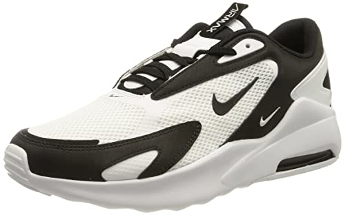Nike Men's Air Max Bolt Solid, White Black White, 9 UK