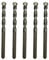7mm x 100mm TCT Tipped Masonry Drill Bits (Pack Of 5) For Concrete Brick Porcelain Ceramic Tile Plastic Wood