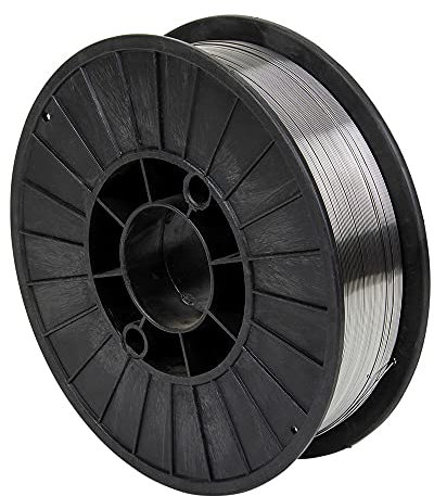 GASLESS Stainless Steel MIG Welding Wire Reel Spool Flux CORE NO Gas 0.8mm 5kg