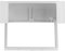 DOITOOL Cache de Prise électrique Double Position pour Interrupteur Mural Blanc