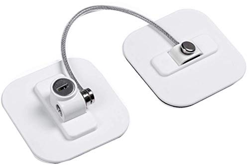 Bumdenuu Refrigerator Lock, Freezer Lock Key for Children, Refrigerator Lock and Cabinet-1 Piece