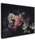 MuchoWow© Bilder 80x60 cm Wohnzimmer Deko Modern Wandbild Foto auf Leinwand Bild Schlafzimmer Room Decor Geschenke Blumen - Vintage - Pastell - Schwarz - Rosa - Blumenstrauß