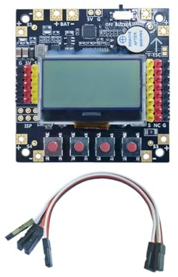 Hanabitx KK2.1.5 Plus KK2 Flight Control Board Flight Controller VTOL für FPV Racing Drone RC Flugzeug, OpenAeroVTOL 1.6 Firmware