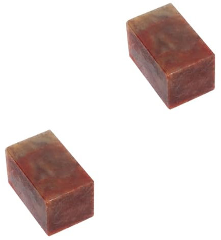 Tofficu 2pièces Pierre Sceau Pierre Chinoise Pour Matériau De Sceau Pour Arts Manuels Et Étiquettes Outil De Gravure Et Pratique Pour Créations Personnalisées