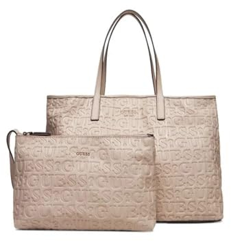 GUESS Vikky II Tote Bag L Stone