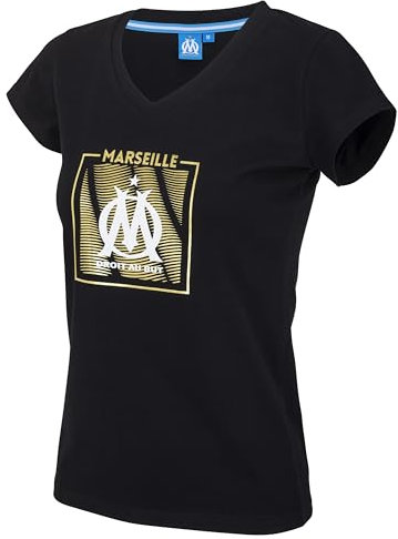OLYMPIQUE DE MARSEILLE T-Shirt Om Femme - Collection Officielle Taille L