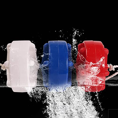 OLSKFUH Kit De Corde Et De Flotteur De Sécurité pour Piscine, Ligne De Flottaison De Corde De Séparation De Couloir De Course Commerciale pour Extrémité Profonde De Piscine Peu,Style 2-3m/9.8ft