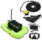 Ventilador de buceo recargable, respiración de buceo de 3/5,5 horas, tanque de buceo portátil, compresor de aire impermeable, para exploración submarina y pesca.,Green-80000mAh