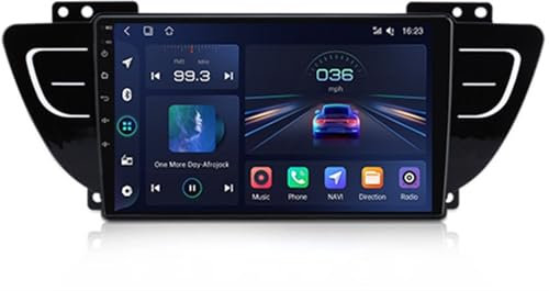 Pizgear Reproductor Multimedia con Radio for Coche V1 Pro 4G Android 10.0 4G+64G, for Geely Atlas NL-3 2016-2020, navegación GPS sin DVD 2DIN Interfaz Multimedia para Coche(WiFi (2GB 32GB) V1C)