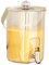 Bebida dispensiva - 5 litros de agua y cóctel Fuente | Distribuidor de bebidas frías con grifo y filtro, recipiente antifinado para recepciones de bebidas restaurantes al aire libre picnics