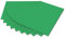 folia 6154 - Fotokarton Smaragdgrün, 50 x 70 cm, 300 g/qm, 10 Bogen - zum Basteln und kreativen Gestalten von Karten, Fensterbildern und für Scrapbooking