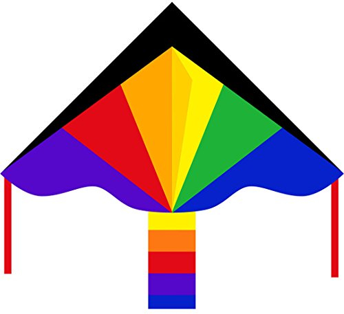 HQ Kinderdrachen Simple Flyer Rainbow (Eco Line) 120 cm