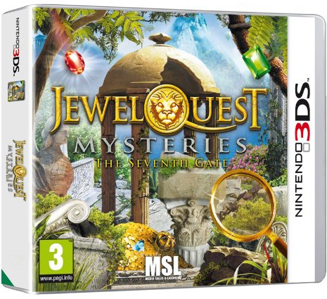 Jewel Quest Mysteries 3 - The Seventh Gate (Nintendo 3DS)