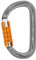 PETZL m34 a TL am 'd asymmetrisch Aluminium Karabiner, Größe: triact-lock, M34A TL, Grau, One Size