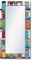 ARTLAND Wandspiegel Ganzkörperspiegel mit Holz Deko Rahmen 60x120 cm Spiegel zum Aufhängen Kunst Abstrakt Städte Türen Bunt T9FG