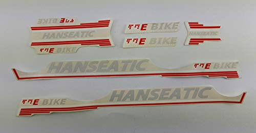 Fahrrad DEKOR Satz Aufkleber Rahmen Frame Decal Sticker Hanseatic Sticker