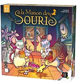 GIGAMIC - La Maison des Souris - Jeu d'observation - Jeu de société pour Petits et Grands - De 2 à 6 observateurs - A partir de 5 Ans