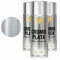 BESCH Pintura Spray 400ml para Metal/Madera/Plástico (Cromo Plata, 400 ml (Paquete de 3)