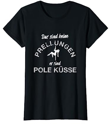 Poledance Kleidung Stangen-Tanz Zubehör Pole Dance T-Shirt