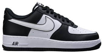NIKE Air Force 1 '07, Sneaker Uomo, Black/White-Black, 43 EU