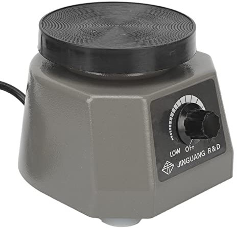 Dental-Gips-Oszillator, Hocheffiziente Dental-Oszillator-Shaker-Geschwindigkeitsregulierung, Runde Platte für die Zahnbehandlung (EU-Stecker 220V)