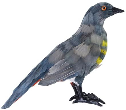 Abaodam Künstlicher Kuckuck Dekoration Kinder Geschenk Naturgetreu Lebensechtes Tiermodell Foto Requisite für Spielfiguren Spielzeug
