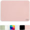 Glassboard Studio LuxxPad Glas-Mauspad – Mauspad für Gaming und trocken abwischbar, gehärtetes starkes Glas mit rutschfesten Gummifüßen für Gaming und Arbeit (Blush Pink, 25,4 x 35,6 cm)