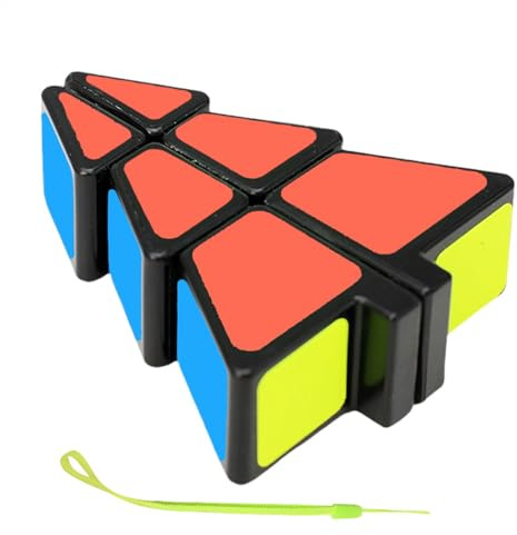 Weihnachtsbaum-Puzzle – Geschwindigkeitswürfel in Weihnachtsbaumform, Puzzle-Anhänger, ultra-glatt, kreatives Spielzeug | Puzzle Speed Tree Cube in spezieller Form, glatt, für Weihnachten