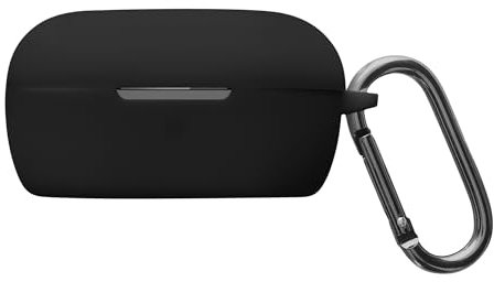kwmobile Hülle kompatibel mit Bose QuietComfort Earbuds Kopfhörer - Silikon Schutzhülle Etui Case Cover Schoner in Schwarz