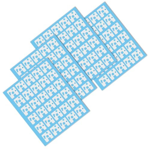 HOOLRZI Mechanische Tastaturen Stabilisatoren Folie Dichtungen Aufkleber BigKey Anpassungsschalter Pad Papier Schalter Folie Packung mit 120 Stück