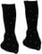 Harilla Ice Skating Leg Warmers with Rhinestone Decoration Ice Figure Skating Socks Knitting Leg Warmers for Workout Party Dance 30cm, Black