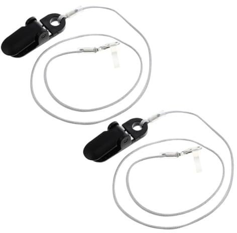 BETOOKY Hörgeräteband mit Anti Verlust 2 Stück aus Nylon und Silikon Leichtes Schutzband für Senioren und Aktive Reisende für und Hörhilfen