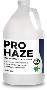 Froggy's Fog Pro Haze High-Performance Haze-vätska för orkanen Haze 2 och andra Haze-maskiner, vattenbaserad Hazer-vätska, 3,5 liter