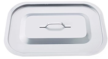 Ollas Agnelli coix3183b60 Acero Inoxidable 18/10 Tapa para Asar, 60 x 35 cm